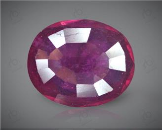 Natural Ruby Certified 3.8CTS-17808
